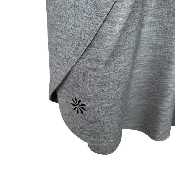 Athleta Girl Comeback Tank Top Grey Mesh Girls XL 14 - Picture 6 of 9